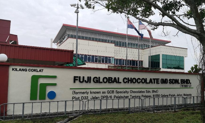 Exterior of Fuji Global Chocolate in Malaysia.