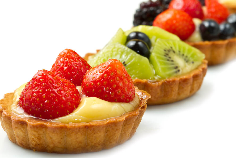 Vivo Cream custard fruits tarte