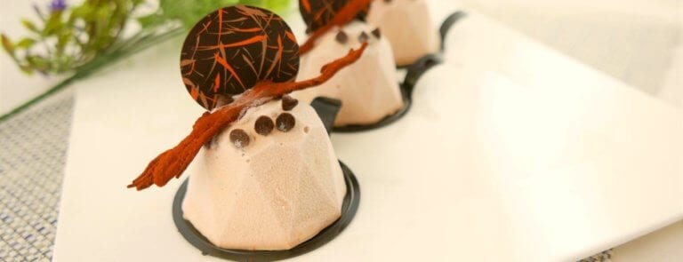 Hazelnut Praline Semifreddo recipe│Vivo | Fuji Oil Asia Pte. Ltd.