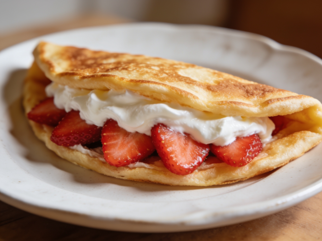 Strawberry Omlet